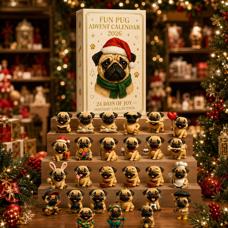 PawsCrest – 24-Day Pug Advent Calendar 2026