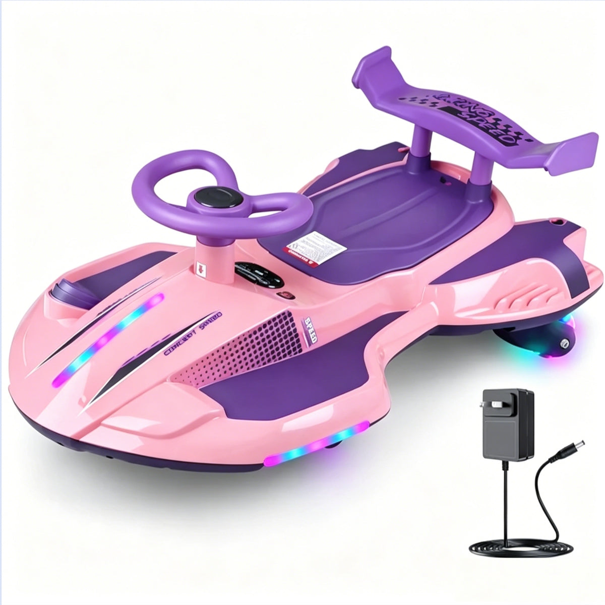🎉Last Day 80% OFF⏰️ 12V Electric Wiggle Car Ride On Toy —🚚Make Playtime Safer & More Fun