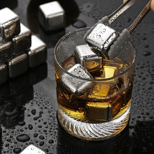 ChillForge – Premium Stainless Steel Reusable Ice Cubes