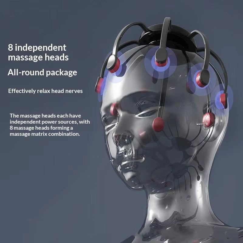 Relaxora – Intelligent 8-Head Scalp Massager