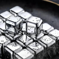 ChillForge – Premium Stainless Steel Reusable Ice Cubes