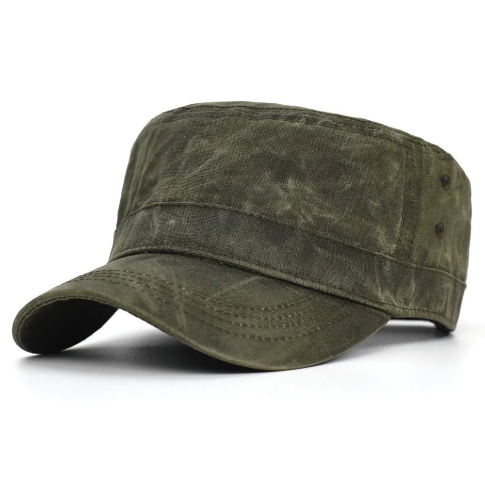 RuggedVelle – Frontier Cadet Waxed Canvas Cap