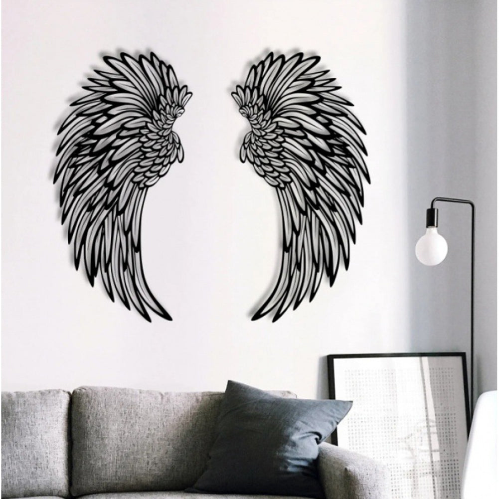 HaloWings – Angel Wings Metal Wall Art