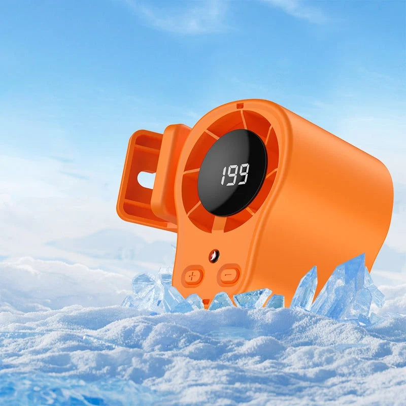 TurboBreeze – Portable High Velocity LED Cooling Fan