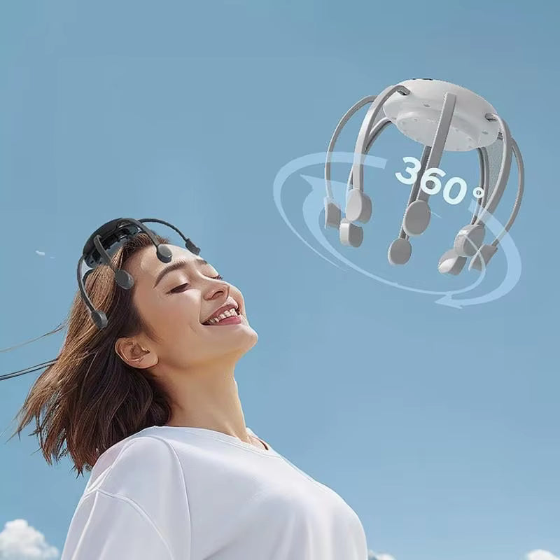 Relaxora – Intelligent 8-Head Scalp Massager