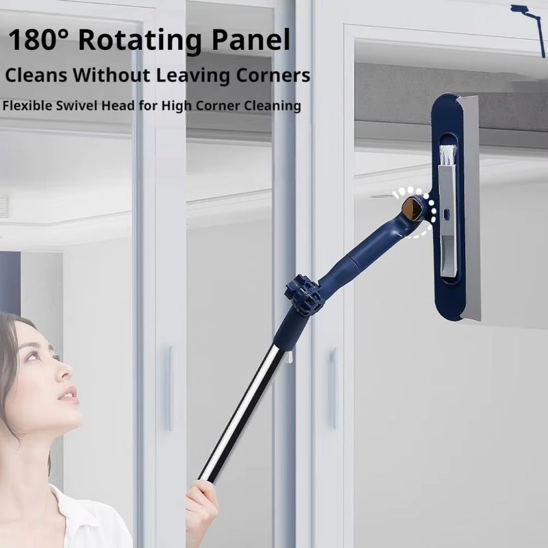 GlasVanta – Long-Handle Window Squeegee