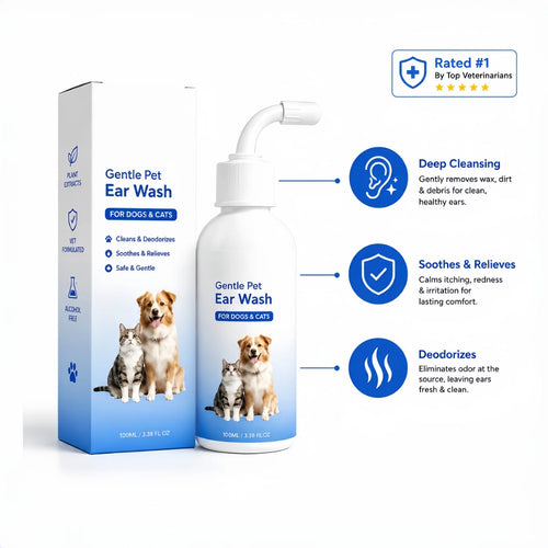 PawCare – Deep-Cleansing Pet Ear Wash