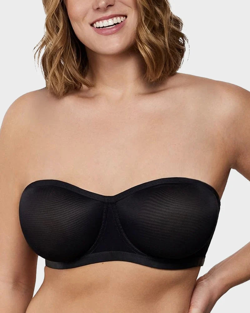 AirLift – Strapless Mesh Balconette Bra