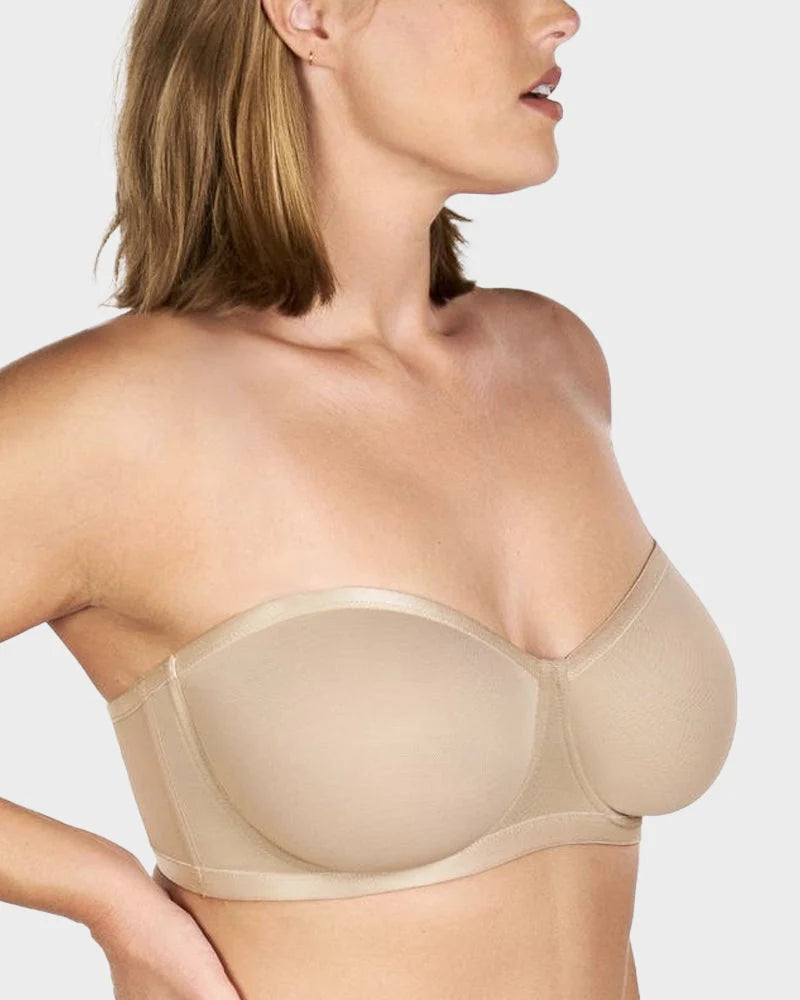 AirLift – Strapless Mesh Balconette Bra