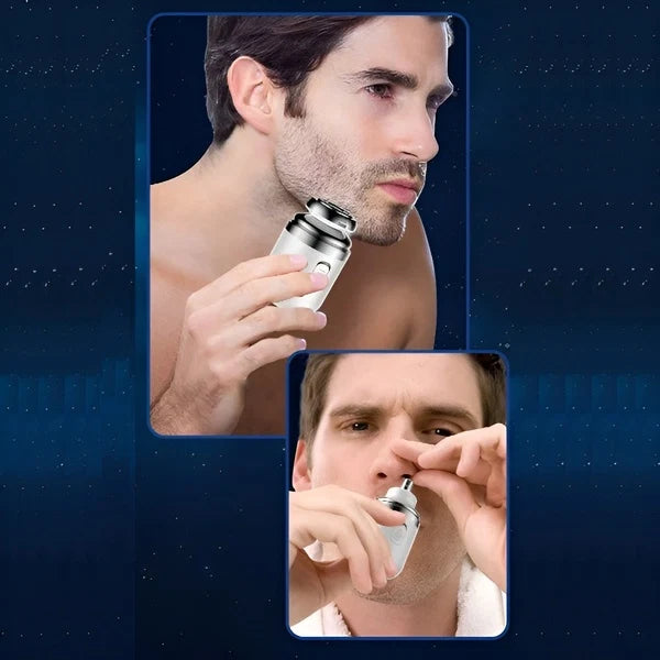 GroomEase – Premium Pocket Travel Electric Shaver