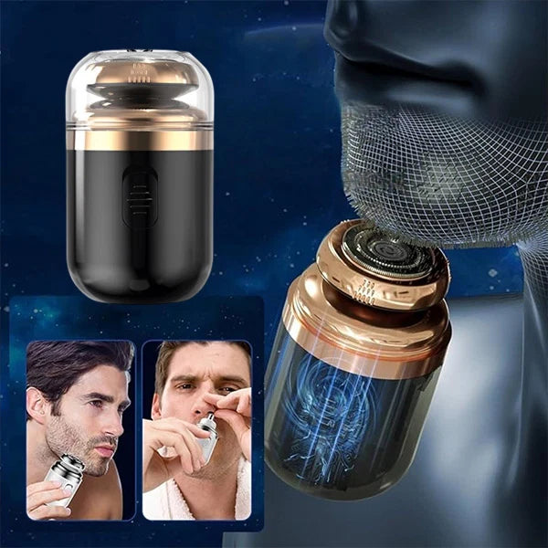 GroomEase – Premium Pocket Travel Electric Shaver