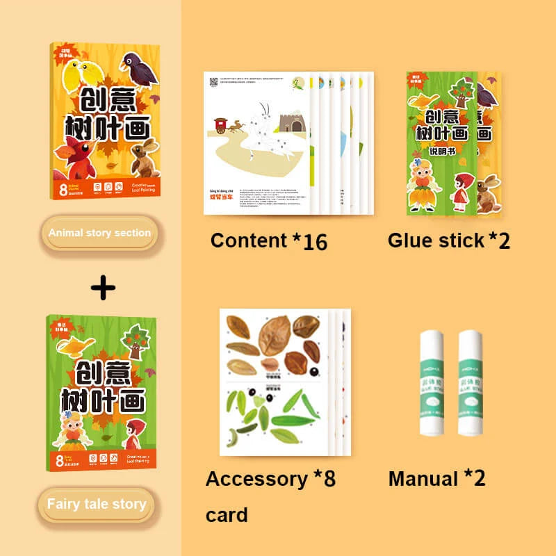 NatureMuse – Creative Leaf Painting Activity Album