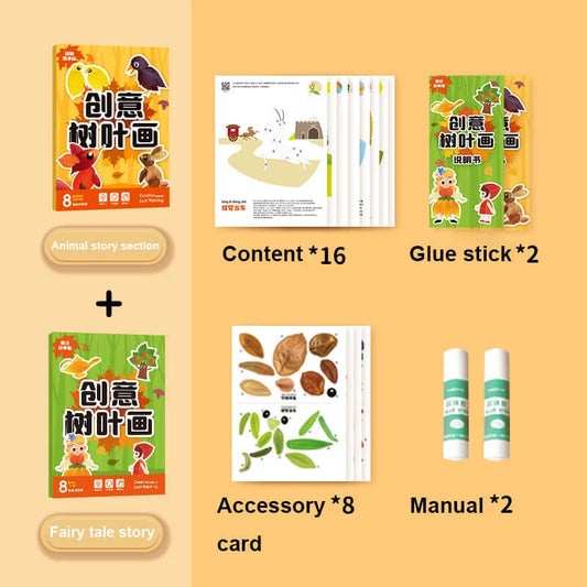 NatureMuse – Creative Leaf Painting Activity Album