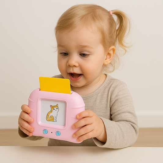 Kids Talking Flash Cards English Learning Language Toy Educational