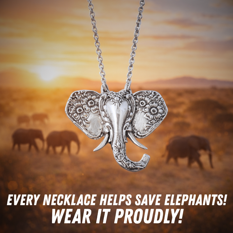 PureLegacy – Premium Elephant Conservation Pendant Necklace