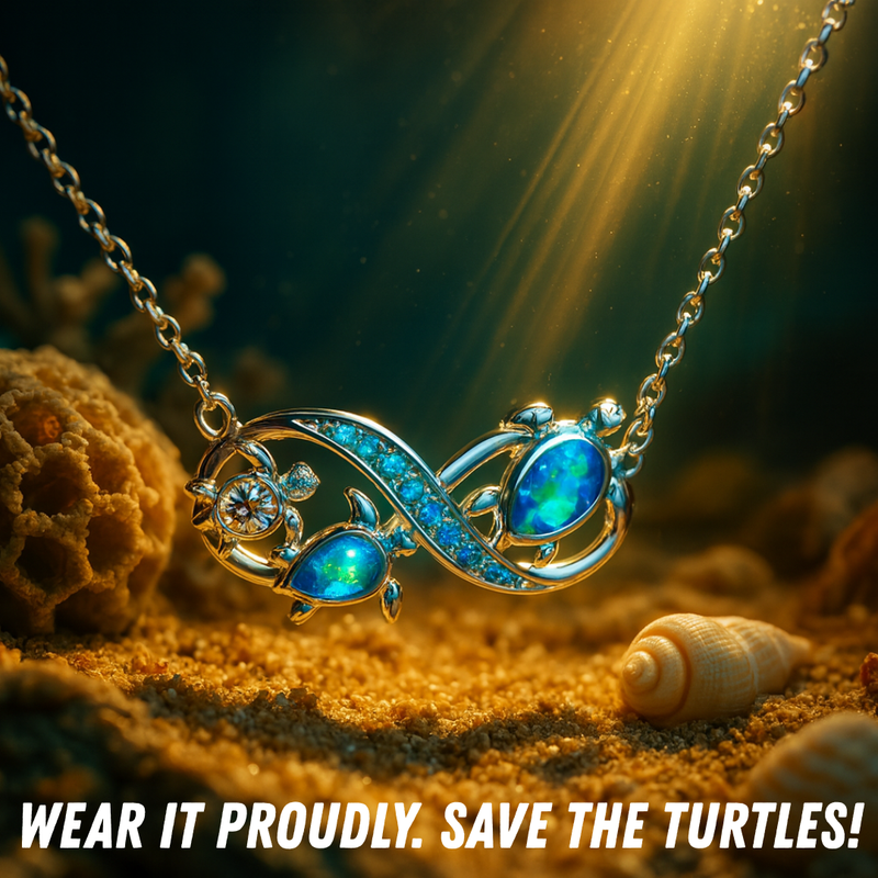 TurtleGrace – Meaningful Sea Turtle Pendant Necklace