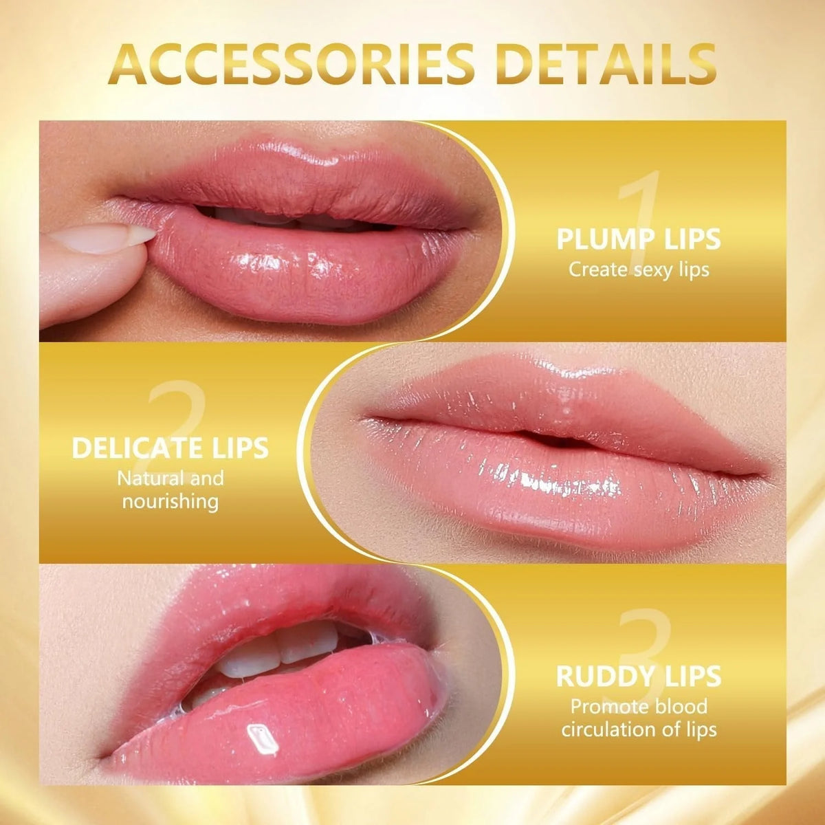 LuxeBloom – Color-Changing Glossy Lipstick