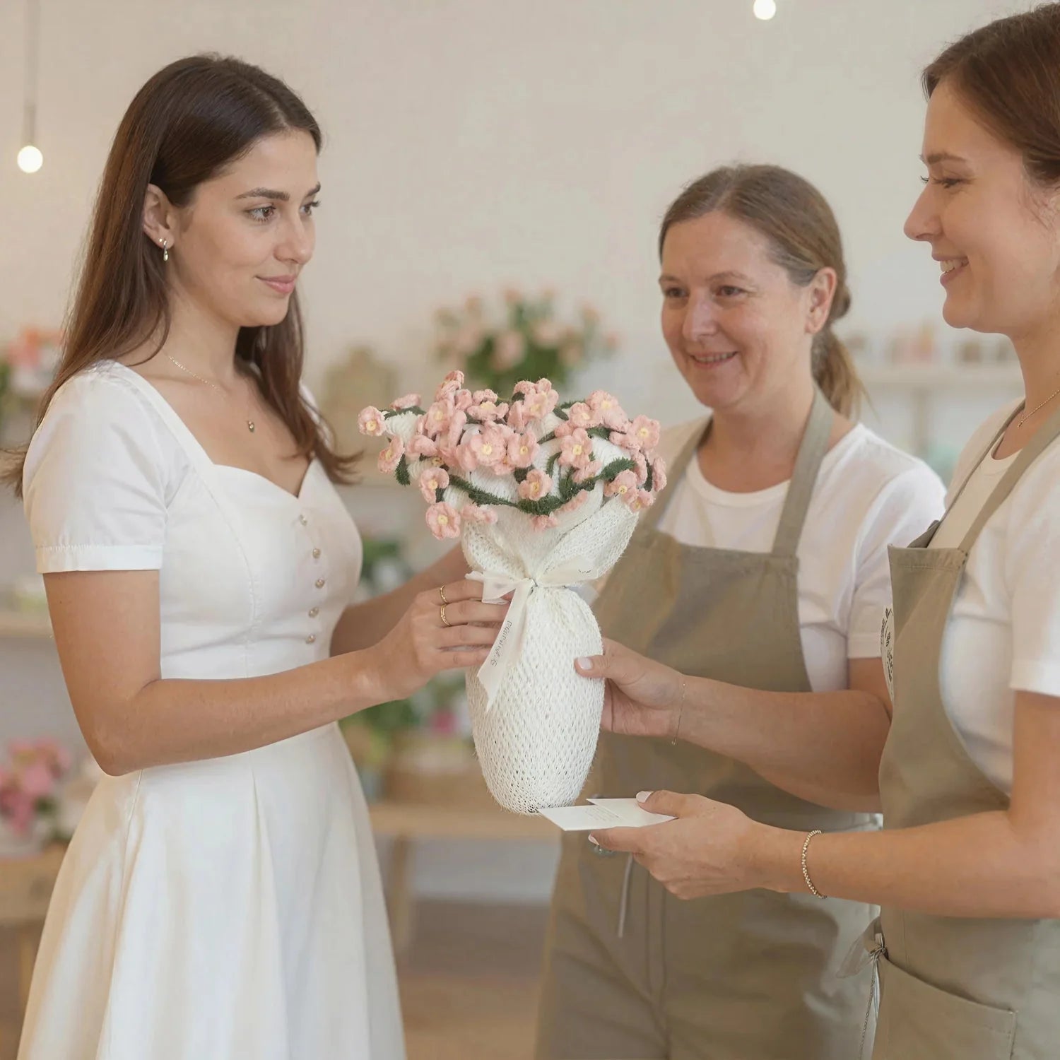 PetalWrap – Cozy Floral Blanket Bouquet