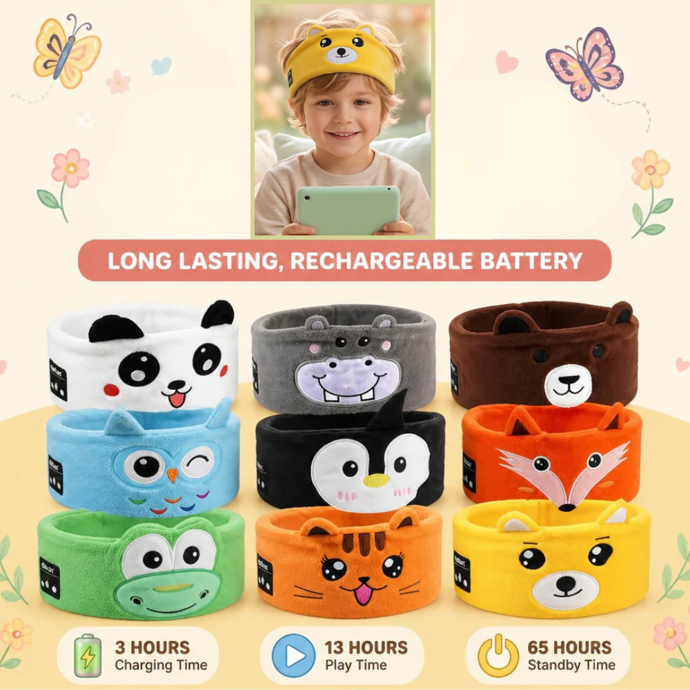 DreamBuddy – Animal Plush Kids Headphones
