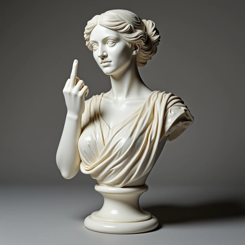 MoodMuse – “Talk to the Hand” Venus Figurine