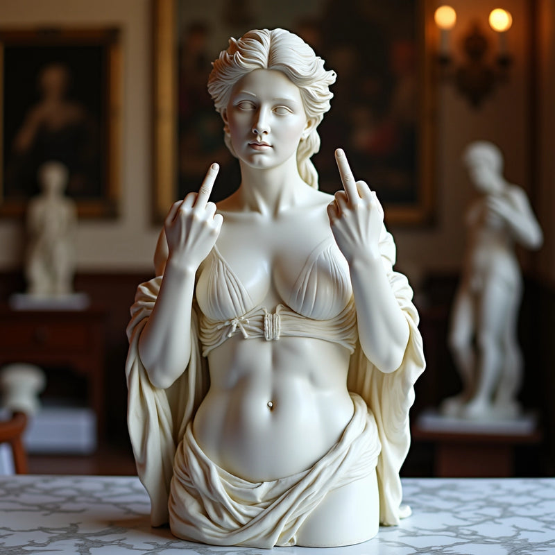 MoodMuse – “Talk to the Hand” Venus Figurine