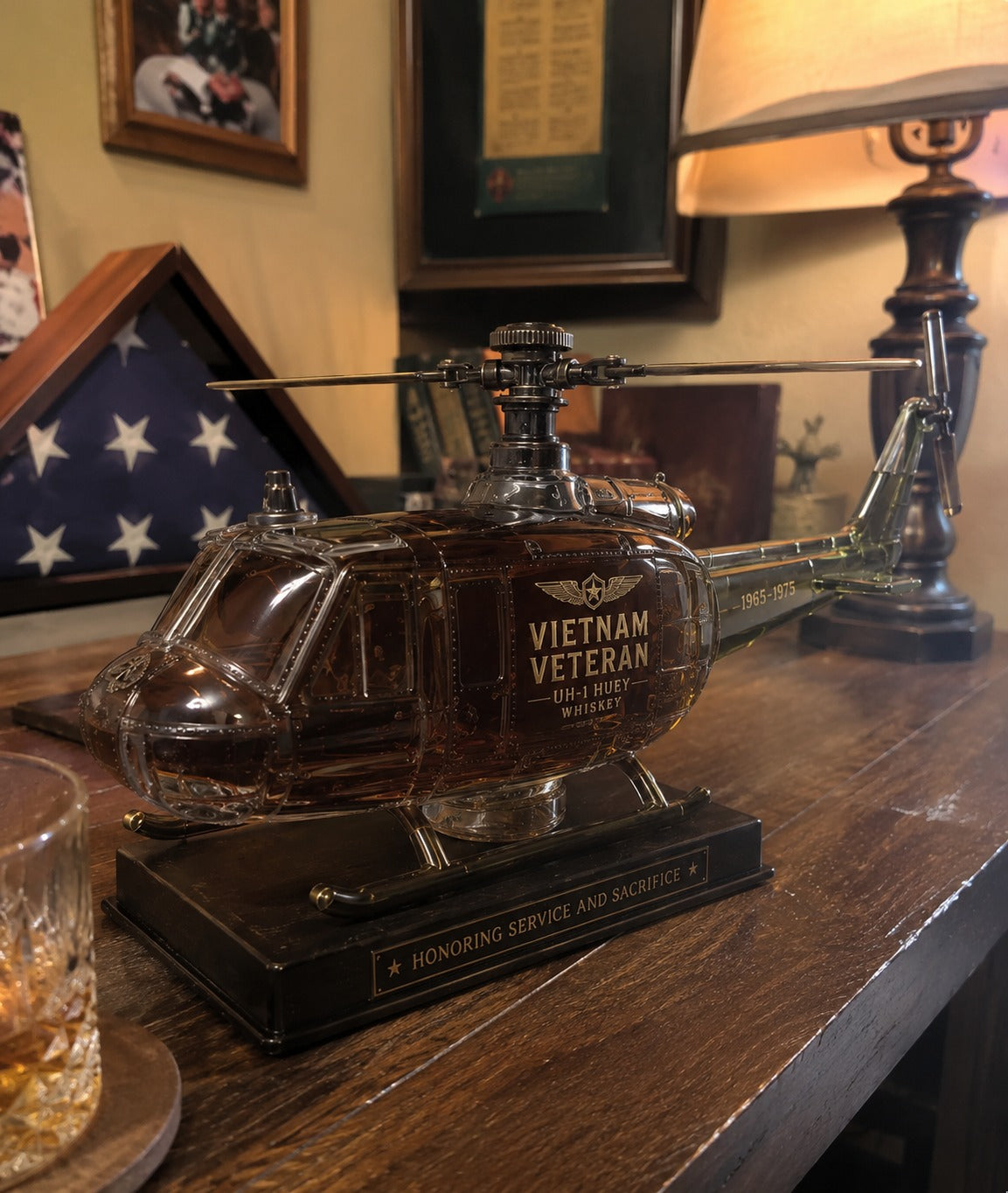 ValorReserve – Vietnam Veteran Tribute Whiskey Bottle