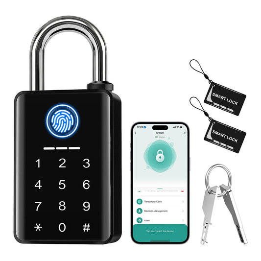 GateShield – Premium Fingerprint Security Gate Lock