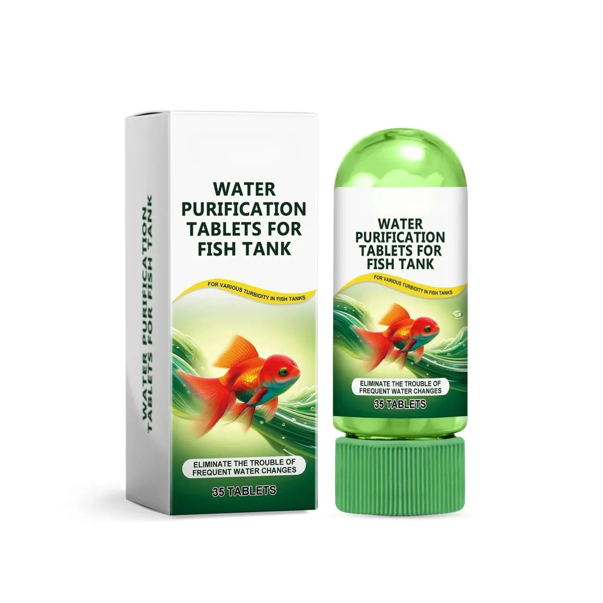 CrystalClarity – Aquarium Water Purification Tablets