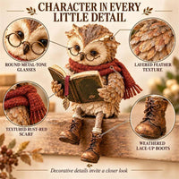 StoryHaven – Reading Owl Figurine
