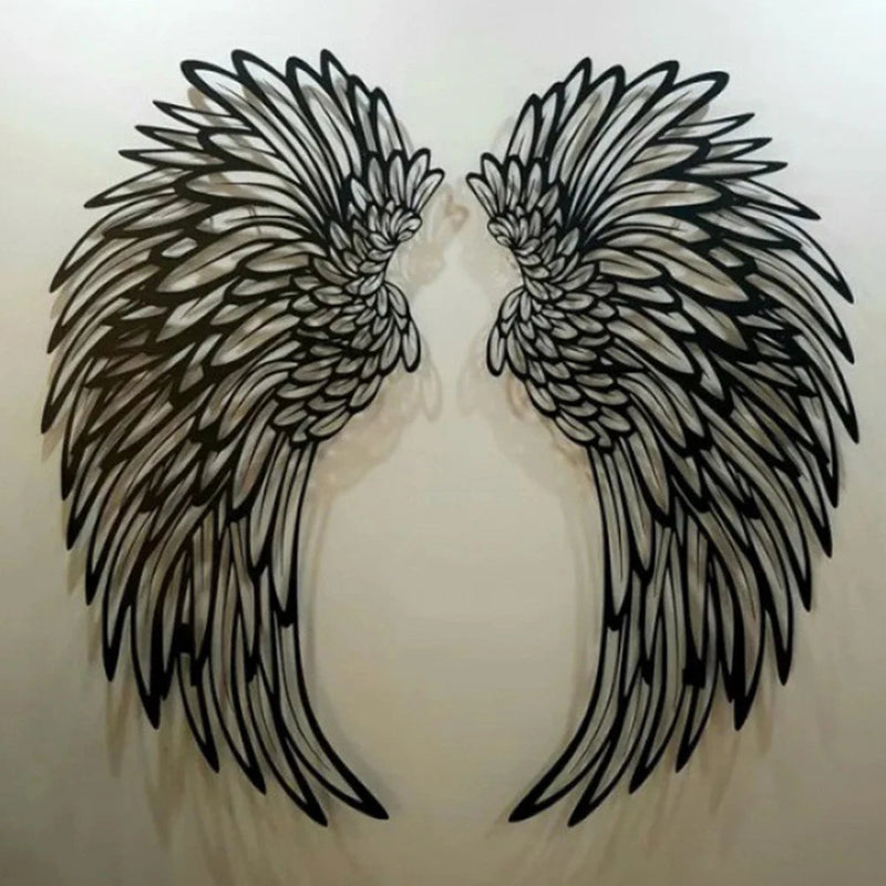 HaloWings – Angel Wings Metal Wall Art