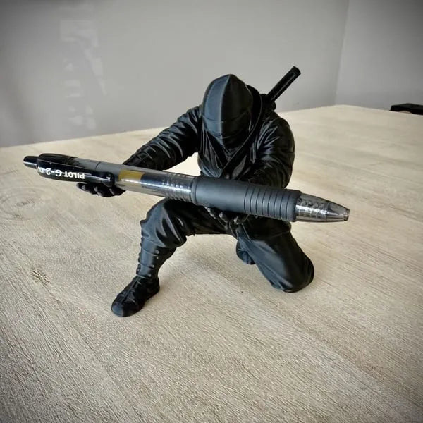 SamuraiCore – 3D Warrior Pen Holder Desk Organizer