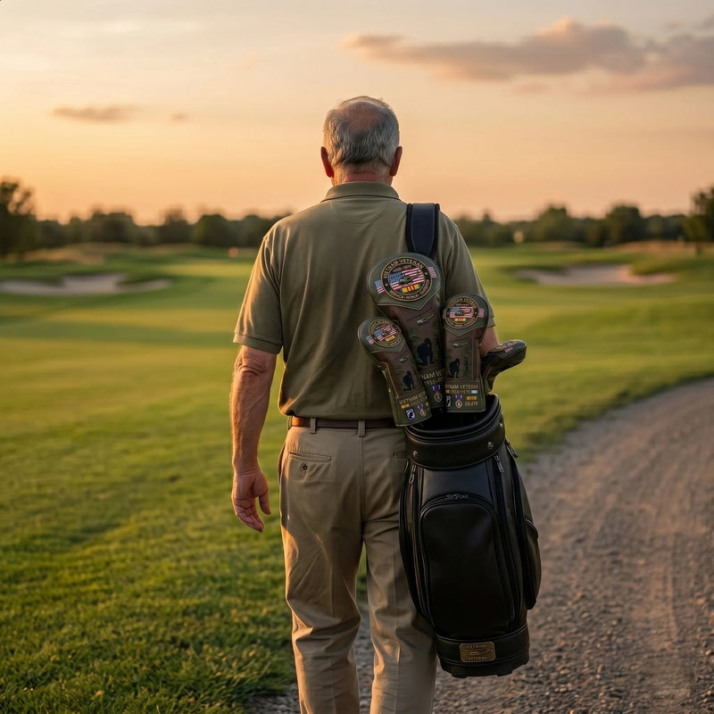 ValorGuard – Vietnam Veteran Leather Golf Head Cover