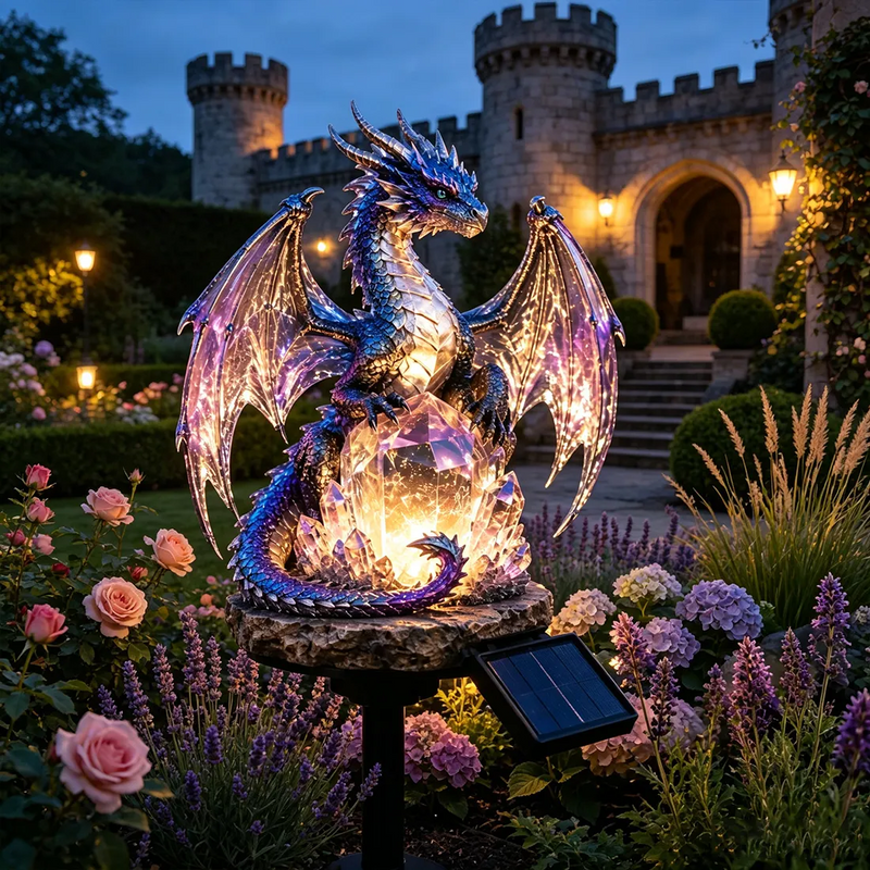 DragonGlow – Crystal Dragon Night Light