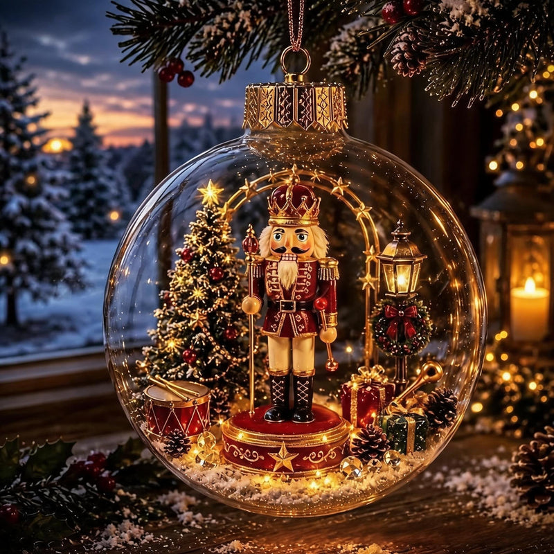 ChristmasAura – Glowing Holiday Diorama Ornament