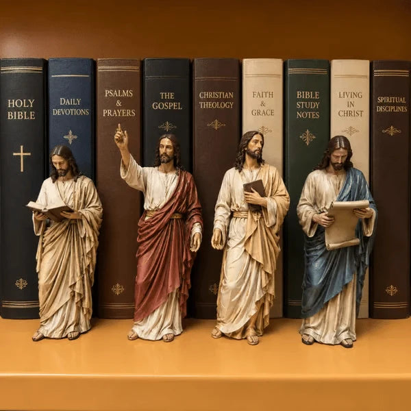 GraceKeep – Inspirational Jesus Figurine Display Set