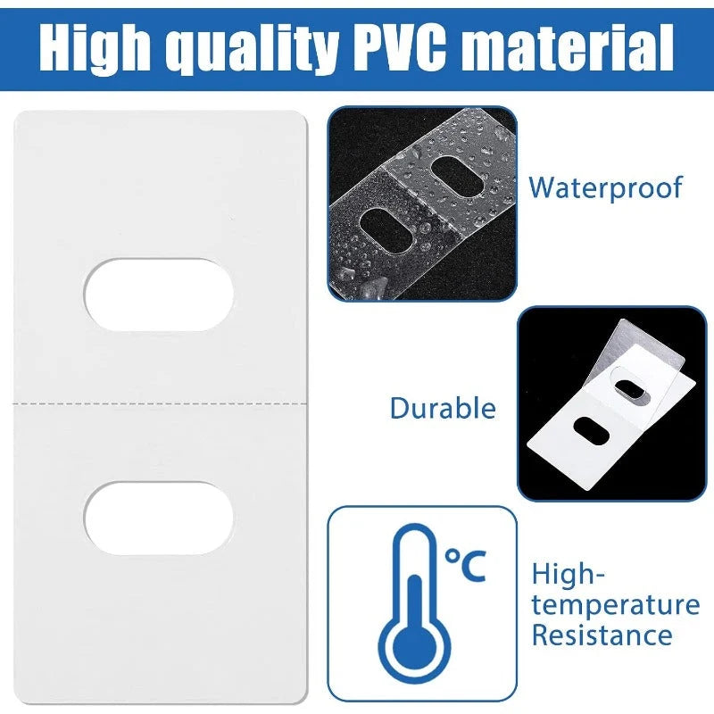 SlotSentry – Clear Vertical Blind Repair Tabs