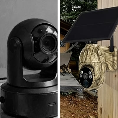 Aless™ Solar camouflage camera