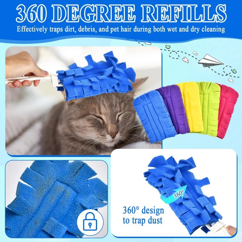 FleeceEase – Reusable 360° Cleaning Duster