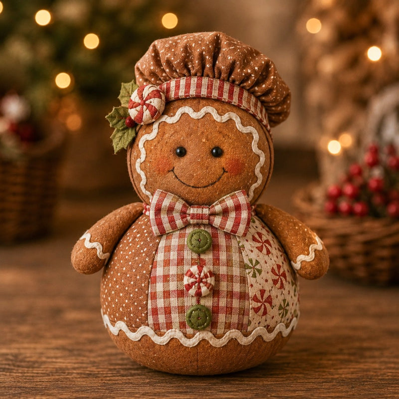 StitchBloom – Patchwork Fabric Doll DIY Craft Kit