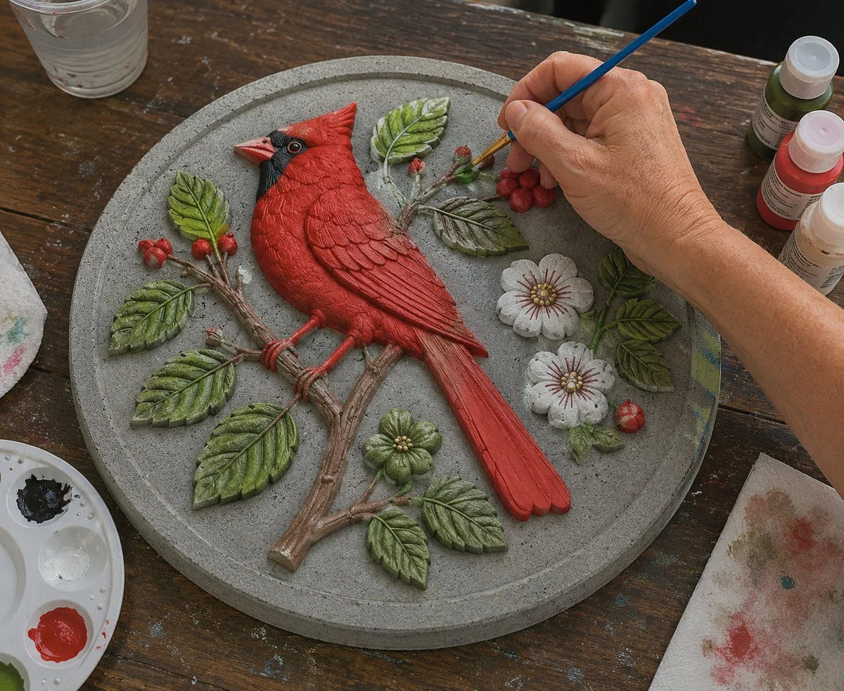 GardenMuse – Hummingbird DIY Stepping Stone Mold