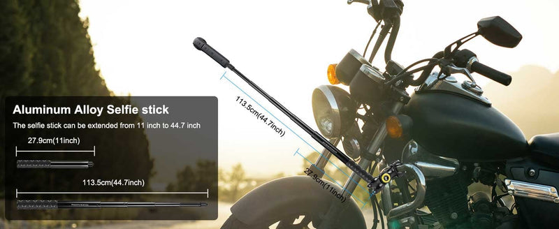 RideVision – Extendable Action Camera Selfie Stick
