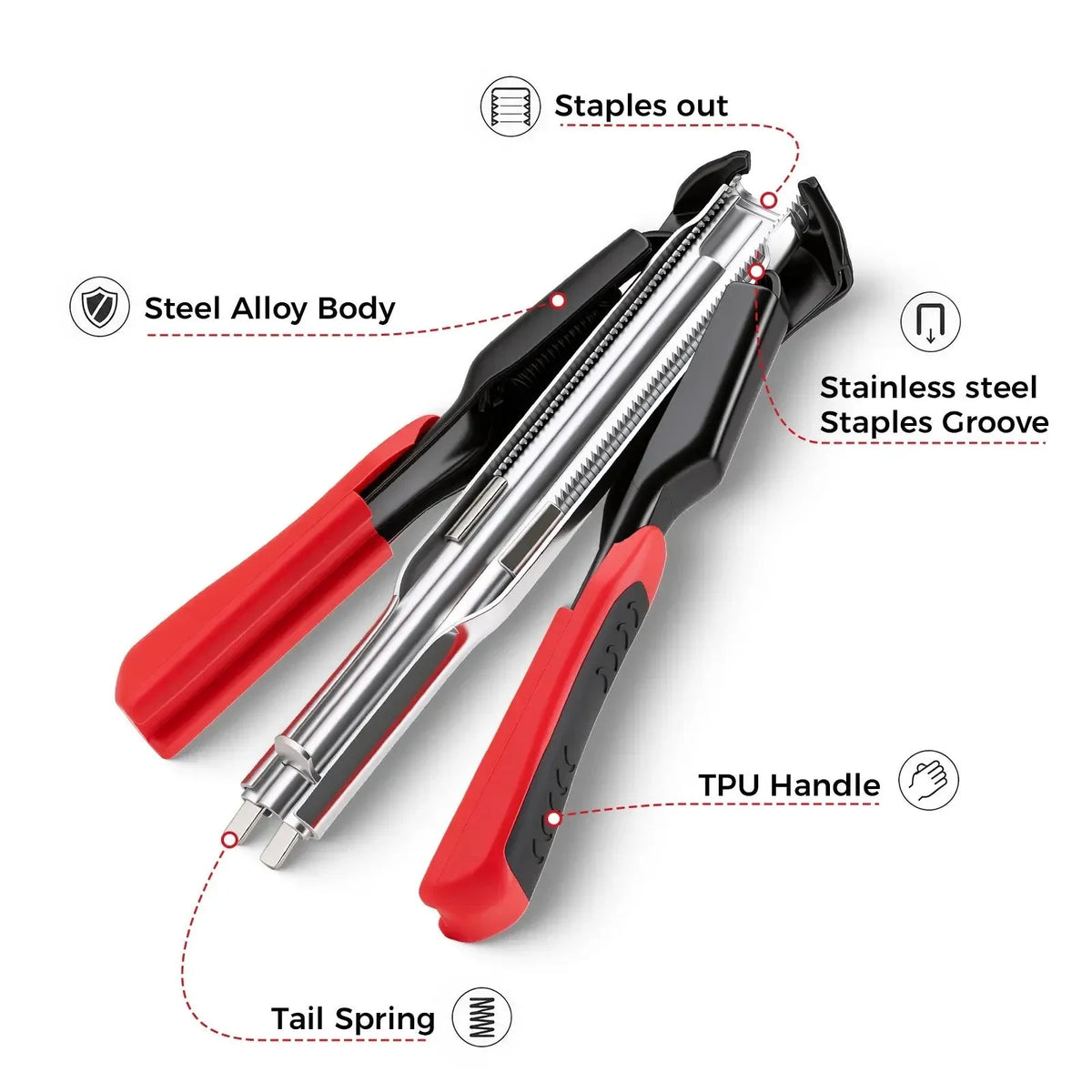 ClipForge – Spring-Loaded Hog Ring Pliers Kit