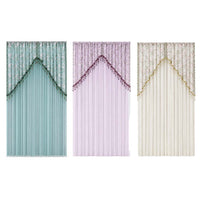 Bloomveil – Floral Embroidery Door Curtain