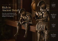 AthenorGuard – Ancient Greek Warrior Shelf Sitter