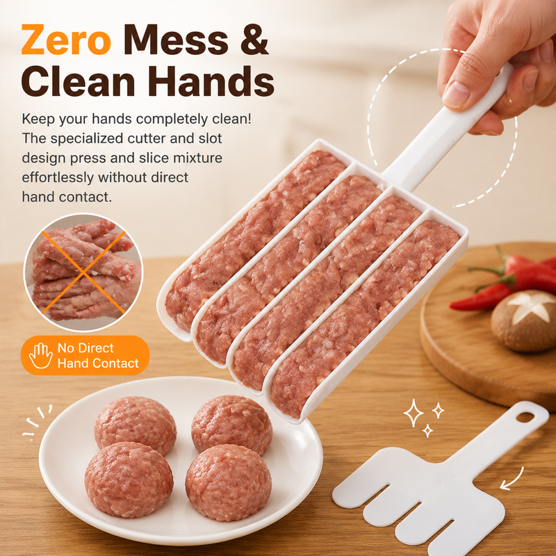 MeatballPro – 4-In-1 Quick Meatball & Rice Ball Maker