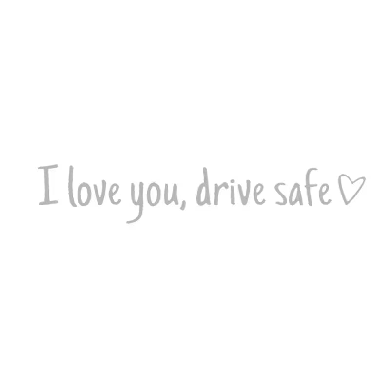 HeartSignal – I Love You Drive Safely Sticker Set