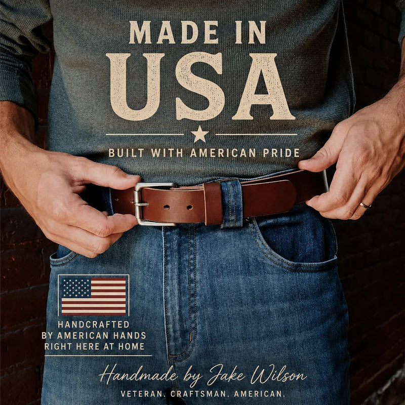 TimberBelt – Handmade Classic Leather Belt