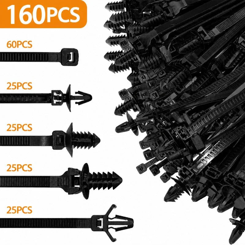 FixWire – Heavy-Duty Push Mount Cable Tie Kit