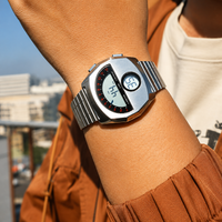 AeroChron – Futuristic Stainless Steel Watch