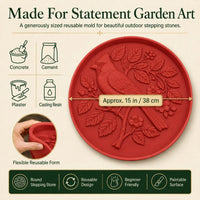 GardenMuse – Hummingbird DIY Stepping Stone Mold